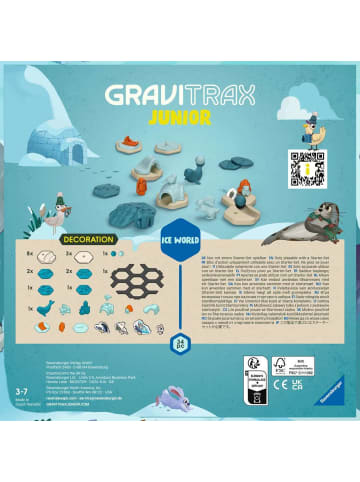 Ravensburger Konstruktionsspiel GraviTrax Junior - Extension Ice 3-7 Jahre in bunt