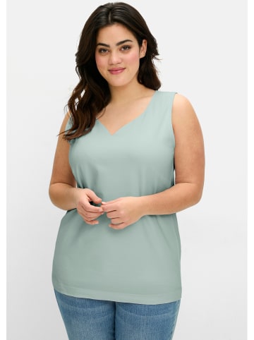 sheego Tanktop in kalkmint