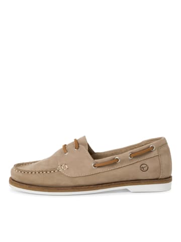 Tamaris Bootsschuhe in Beige