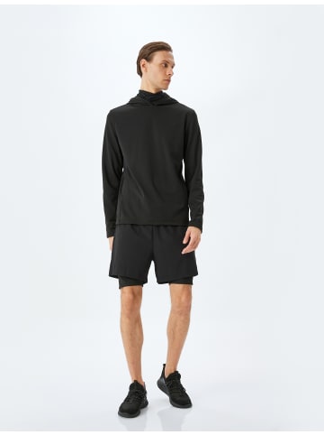 KOTON KURZHOSEN in Schwarz