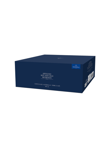 Villeroy & Boch 2er Set Kaffeegläser Artesano Hot & Cold 180 ml transparent in transparent