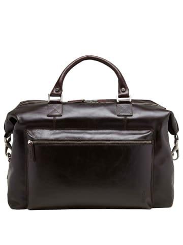 PICARD Buddy Weekender 26 - Reisetasche 44 cm Büffelleder (schwarz) in cafe