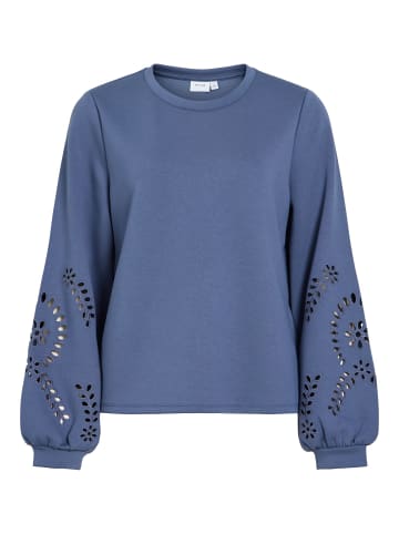Vila Langärmeliges Sweatshirt in Vintage Indigo1