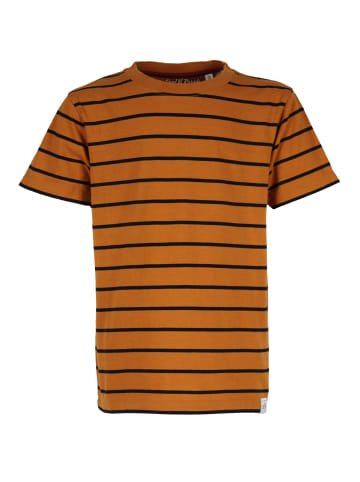 Band of Rascals T-Shirt " Striped " in rost-schwarz