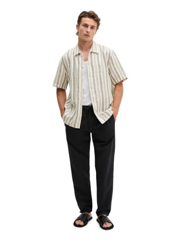 Marc O'Polo Kurzarm-Hemd regular in Medium Grey
