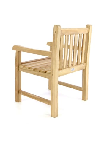 VCM  Gartenstuhl Gartensessel Sessel Landhaus Teak Holz in Braun