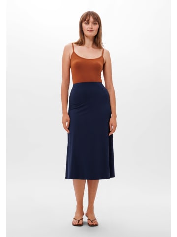Les Lunes Midirock LUMII Skirt Jersey Midi in dress blue