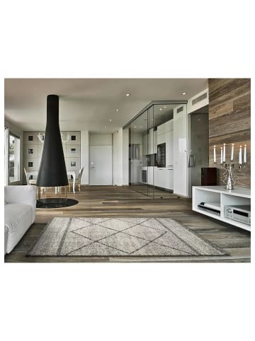 Atticgo Hochflor-Teppich KASBAH in grau