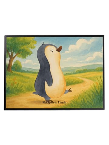Mr. & Mrs. Panda Schreibtischunterlage Pinguin mHerzieren Desig... in Weiß