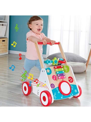 Hape  Lauflernwagen Musik in Mehrfarbig