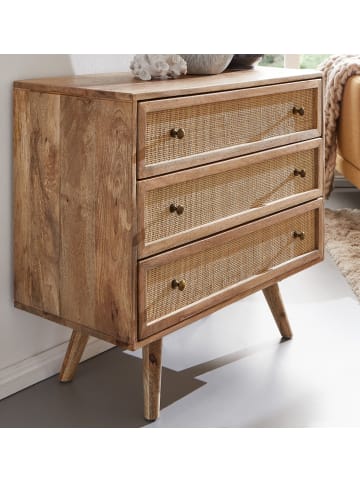 KADIMA DESIGN Massives Mango Holz Sideboard, stilvoll & funktional, robustes Design