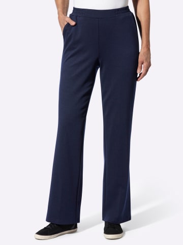 Sieh an! Bügelfalten-Hose in marine