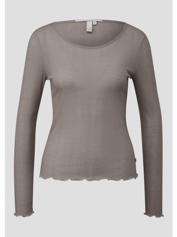 QS T-Shirt in 9625_braun