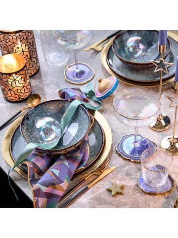 Butlers Teller COSMOS 6er-Set in Blau
