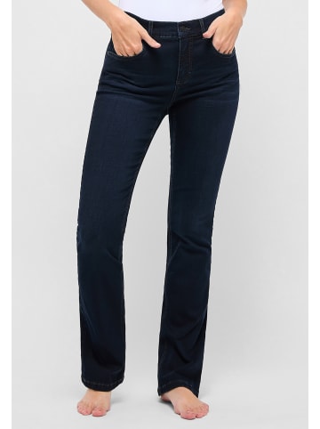 ANGELS  Bootcut Jeans Jeans Leni mit elastischem Denim in dunkelblau