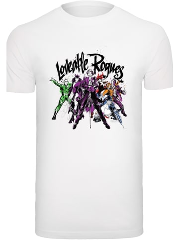 F4NT4STIC T-Shirt DC Comics Batman Loveable Rogues in weiß