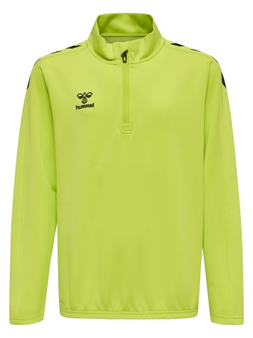 Hummel Hummel Halbreißverschluss Sweatshirt Hmlcore Multisport Kinder in LIME POPSICLE