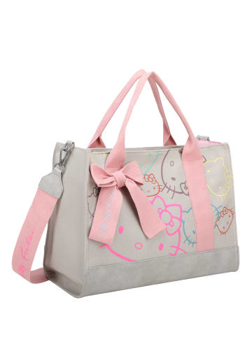 Fritzi aus Preußen Henkeltasche Tote Bag Canvas Limited Outline in Beige-Grau