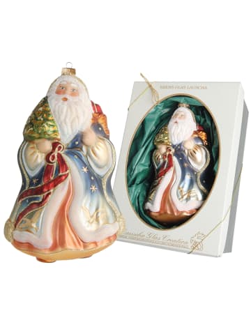 Krebs Glas Lauscha Baumschmuck-Glasornament in Bunt