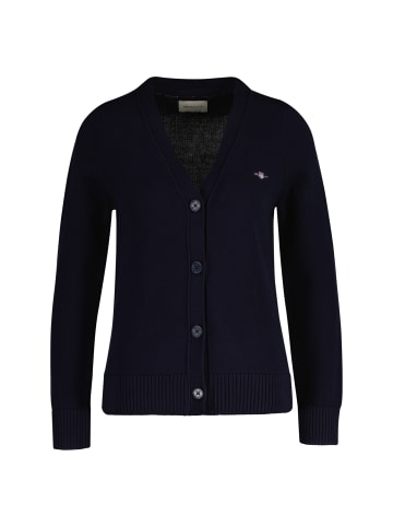 Gant Strickjacke in Blau (Evening Blue)