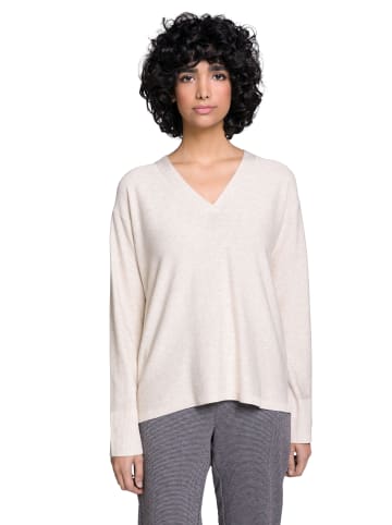 Gina Laura Pullover in helles taupe