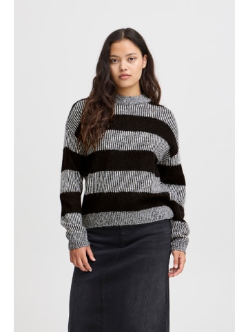 ICHI Strickpullover IHKAMARA Loose fit in Black