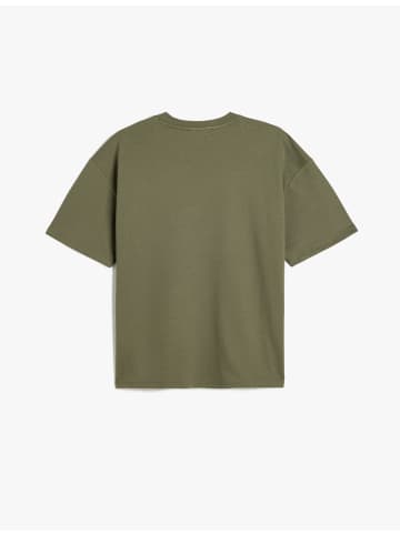 KOTON TSHIRT SS BSC in Khaki