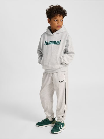 Hummel Kapuzenpullover Hmljr Boxy Kinder in LIGHT GREY MELANGE