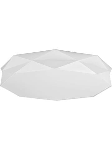 Licht-Erlebnisse Deckenlampe (B)88 x (L)88 x (H)15.5 cm in Weiß