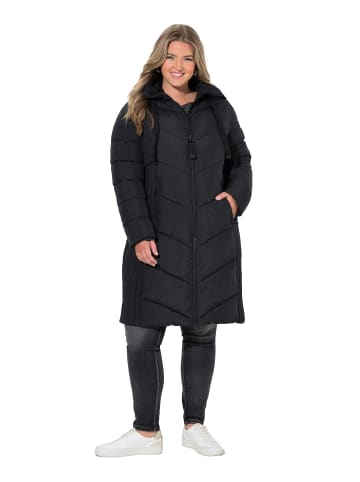 Ulla Popken Steppjacke in schwarz