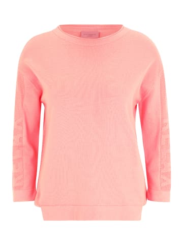 Betty Barclay Feinstrickpullover mit Strickdetails in Salmon Rose