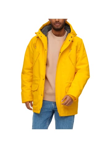 Derbe Winterjacke Festholm in Gelb