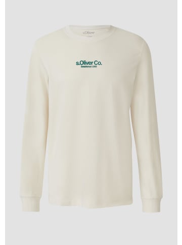 s.Oliver T-Shirt in 90D1_creme