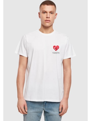 Merchcode Merchcode Merchcode Football - Turkey T-shirt in white
