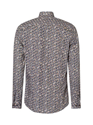 Finshley & Harding Hemd in braun grau - 0003