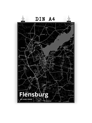 Mr. & Mrs. Panda Plakat Flensburg mit Spruch in Keine Angabe