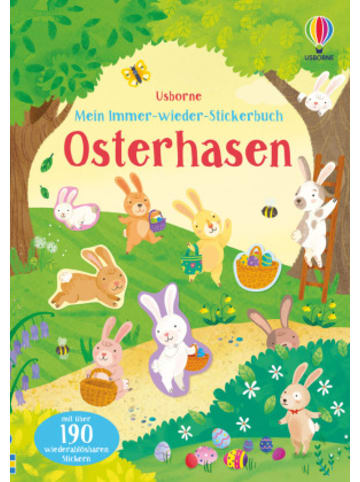 Usborn Buch - Mein Immer-wieder-Stickerbuch: Osterhasen