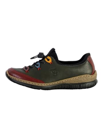 rieker Sneakers aus Eagle-Leder Grün