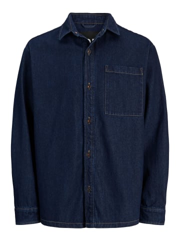 Jack & Jones Overshirt in Dark Denim 1