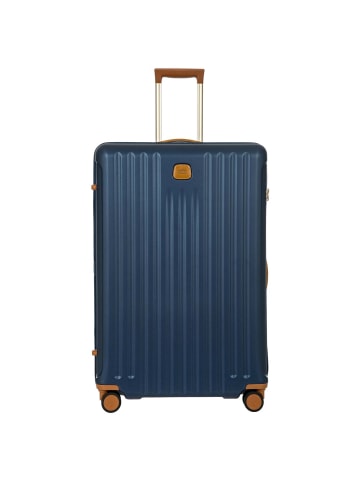 BRIC`s Capri - 4-Rollen-Trolley 81 cm (silver) in blau