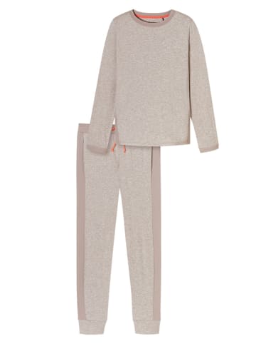 Schiesser Schlafanzug Casual Nightwear in Natur
