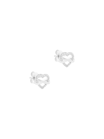 s.Oliver Ohrstecker Infinity Heart in silber