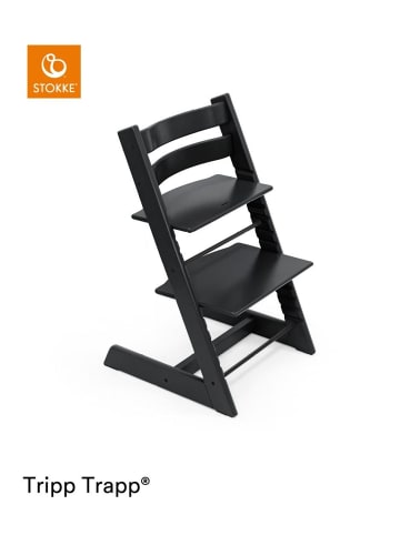Stokke Mitwachsender Treppenhochstuhl Tripp Trapp® schwarz in Schwarz ab 0 Monate