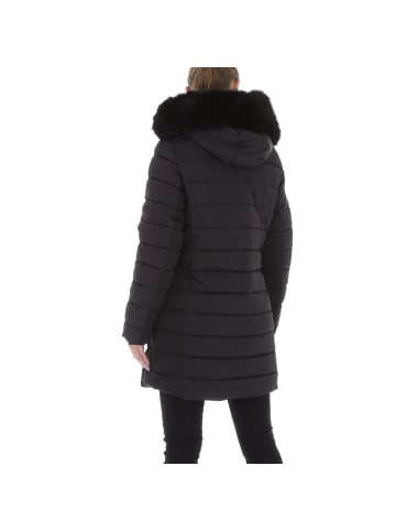 Ital-Design Jacke in Schwarz