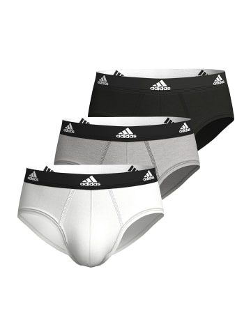 adidas Slip Active Flex Cotton in schwarz, weiß, grau
