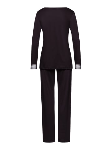 Hanro Pyjama Sophie in dark acai