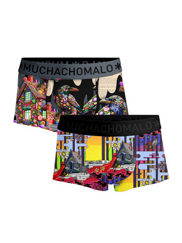 Muchachomalo 2er-Set: Boxershort in Mehrfarbig - für Herren