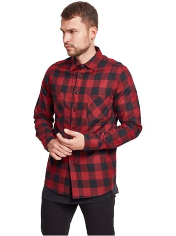 Urban Classics Hemd CHECKED FLANELL in Mehrfarbig