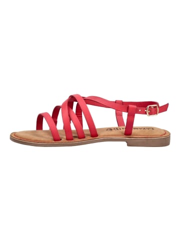 Lazamani Sandalen Rot