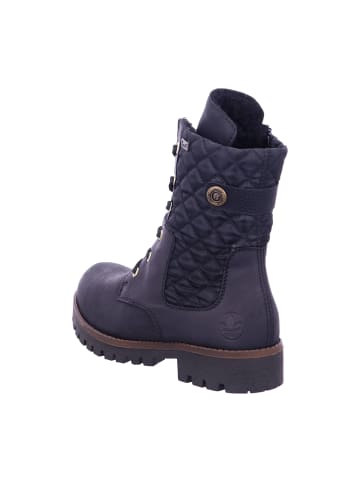 rieker Schnürstiefeletten in Schwarz